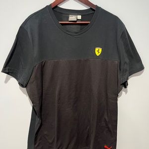 Scuderia Ferrari (Official Ferrari Product) T-Shirt - Dual Fabric Design